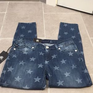 Rock & Republic Size 4 Star Denim